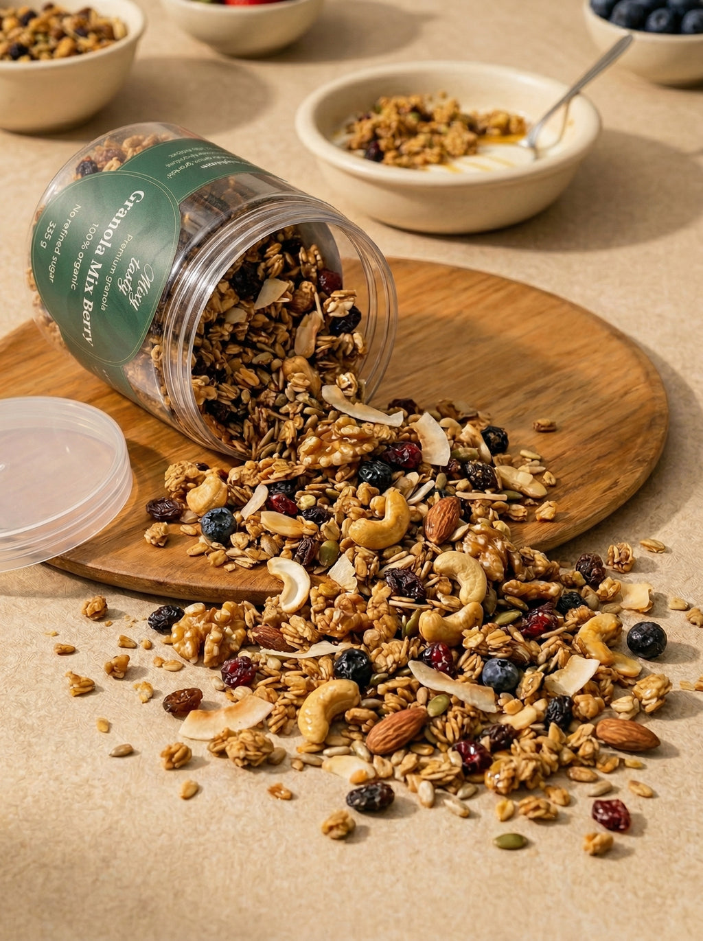 Mix Berry Granola | جرانولا ميكس بيري